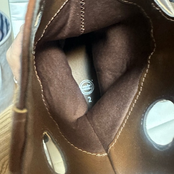 Kids Brown Cowboy Boots - Picture 4 of 8